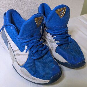Nike Freak 2 SE Signal Blue/Summit White Youth Size 5.5 Sneakers Good Condition